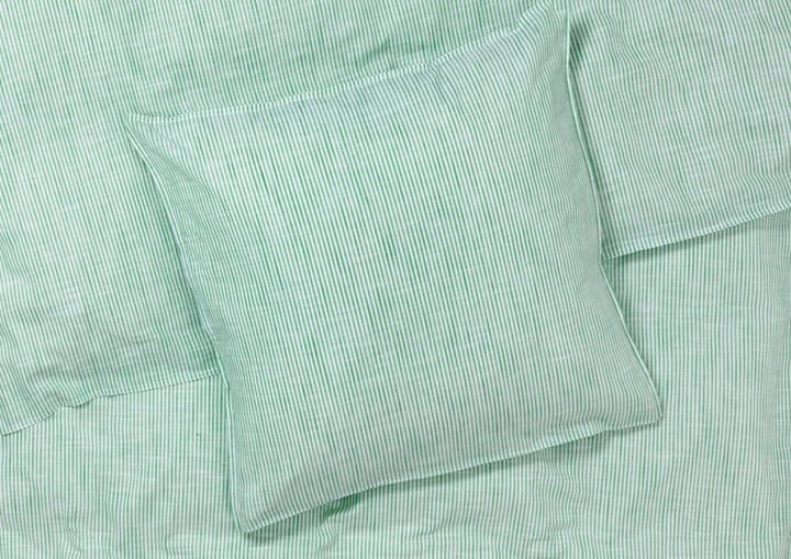 Monochrome Lines 寝具セット 220x220 cm - Green-white - Juna | ジュナ