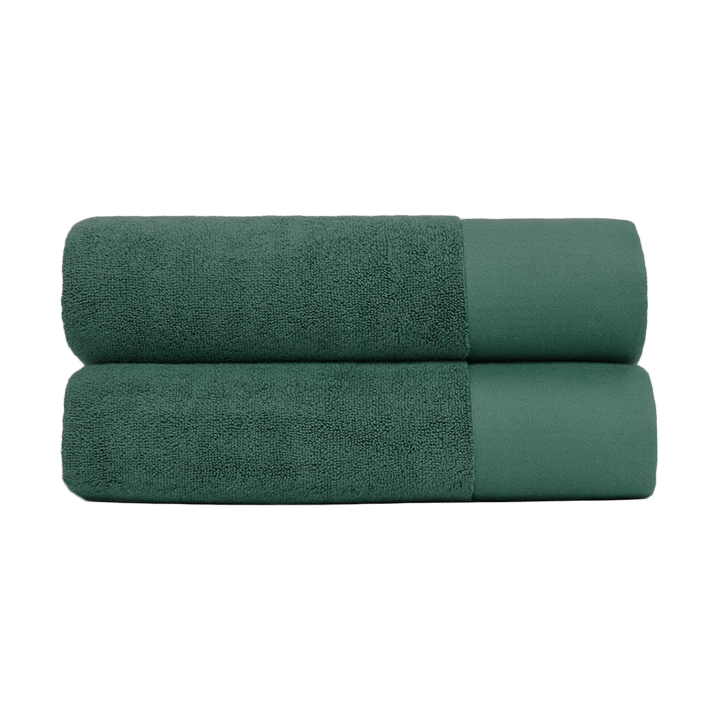Juniper bath タオル 70x140 cm 2枚セット - Juniper Green - Juniper