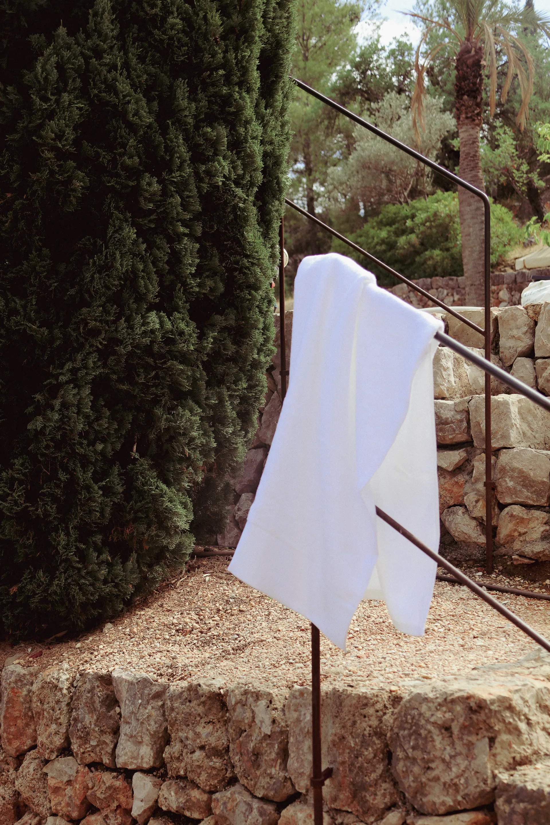 Juniper bath タオル 70x140 cm 2枚セット, Snow White Juniper