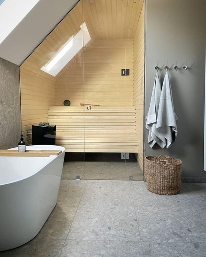 Juniper bath タオル 70x140 cm 2枚セット, Stone Grey Juniper