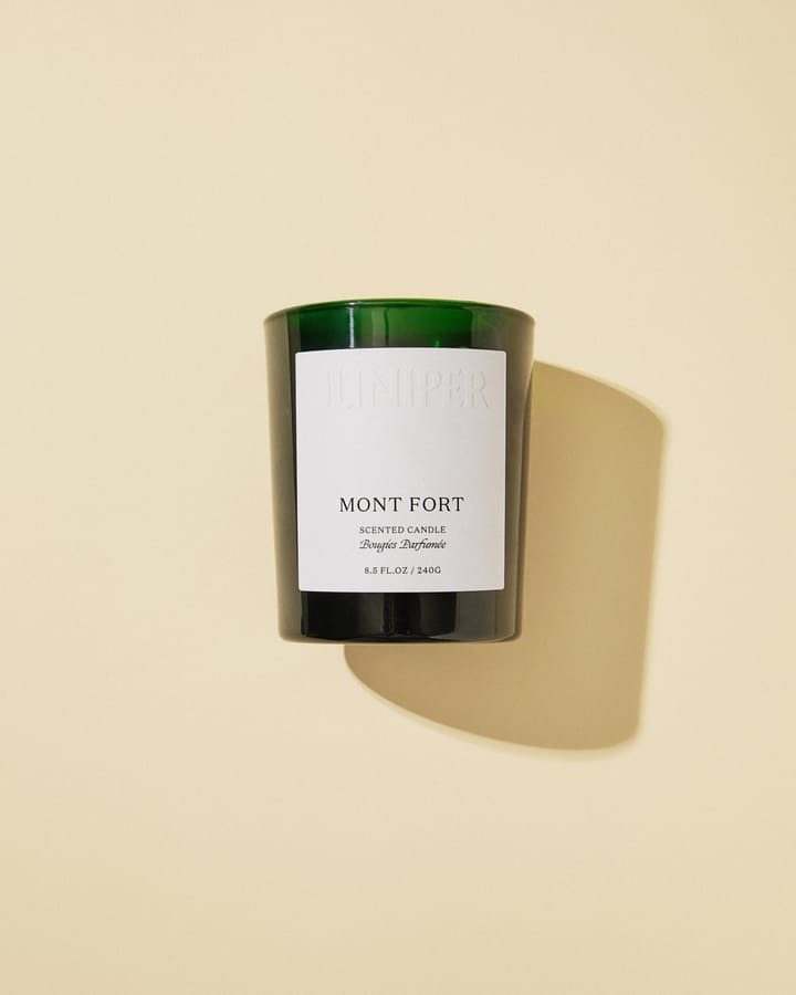 Mont fort アロマキャンドル, 240 gr Juniper