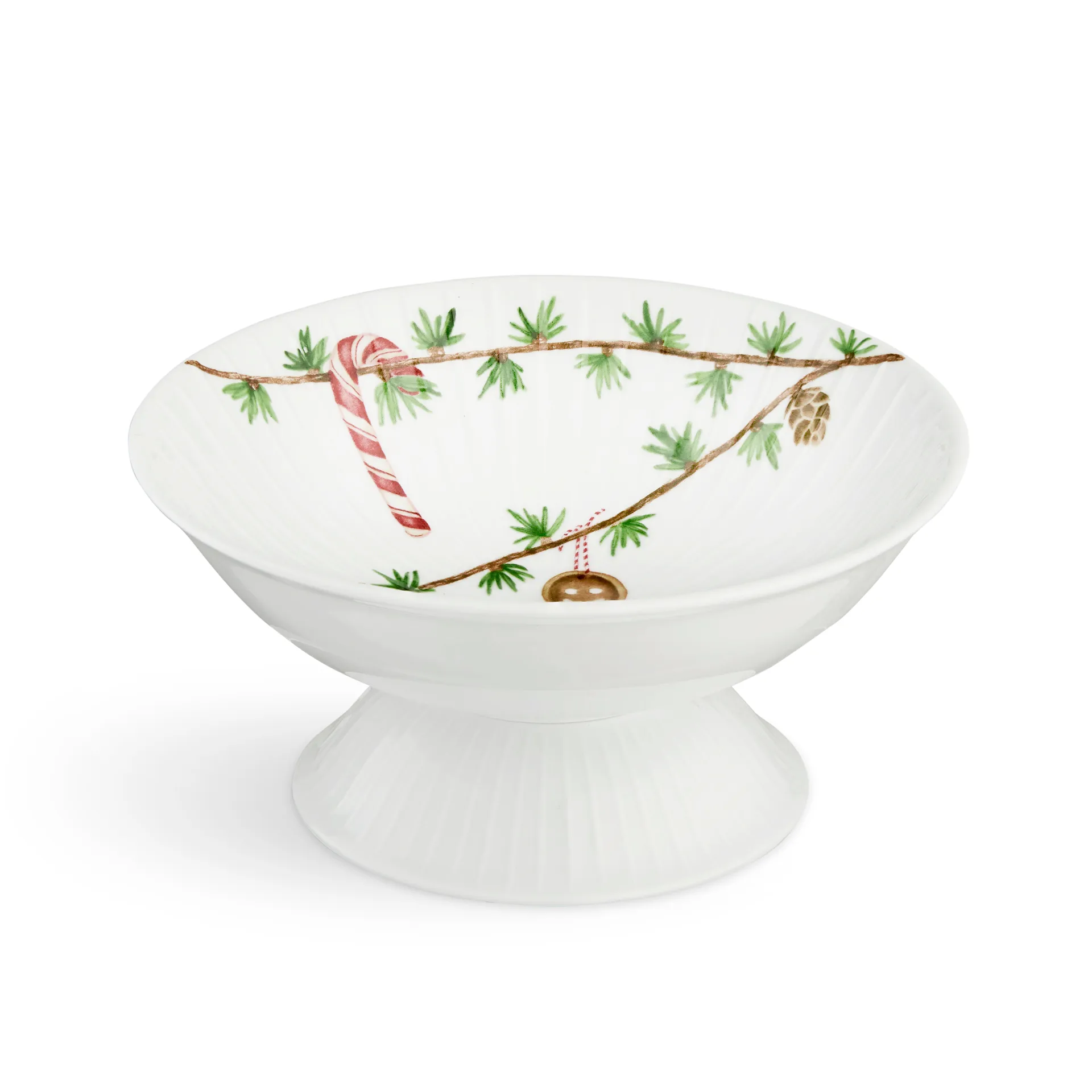 ハンマースホイ クリスマス ボウル 脚付き Ø16 cm, White Kähler | ケーラー