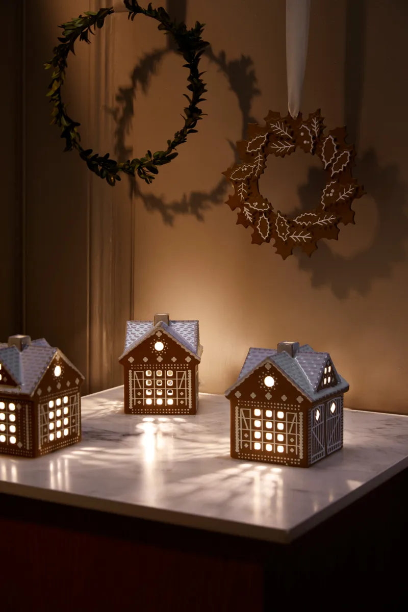 Kähler | ケーラー からのジンジャーブレッド クリスマスリース Ø18.5