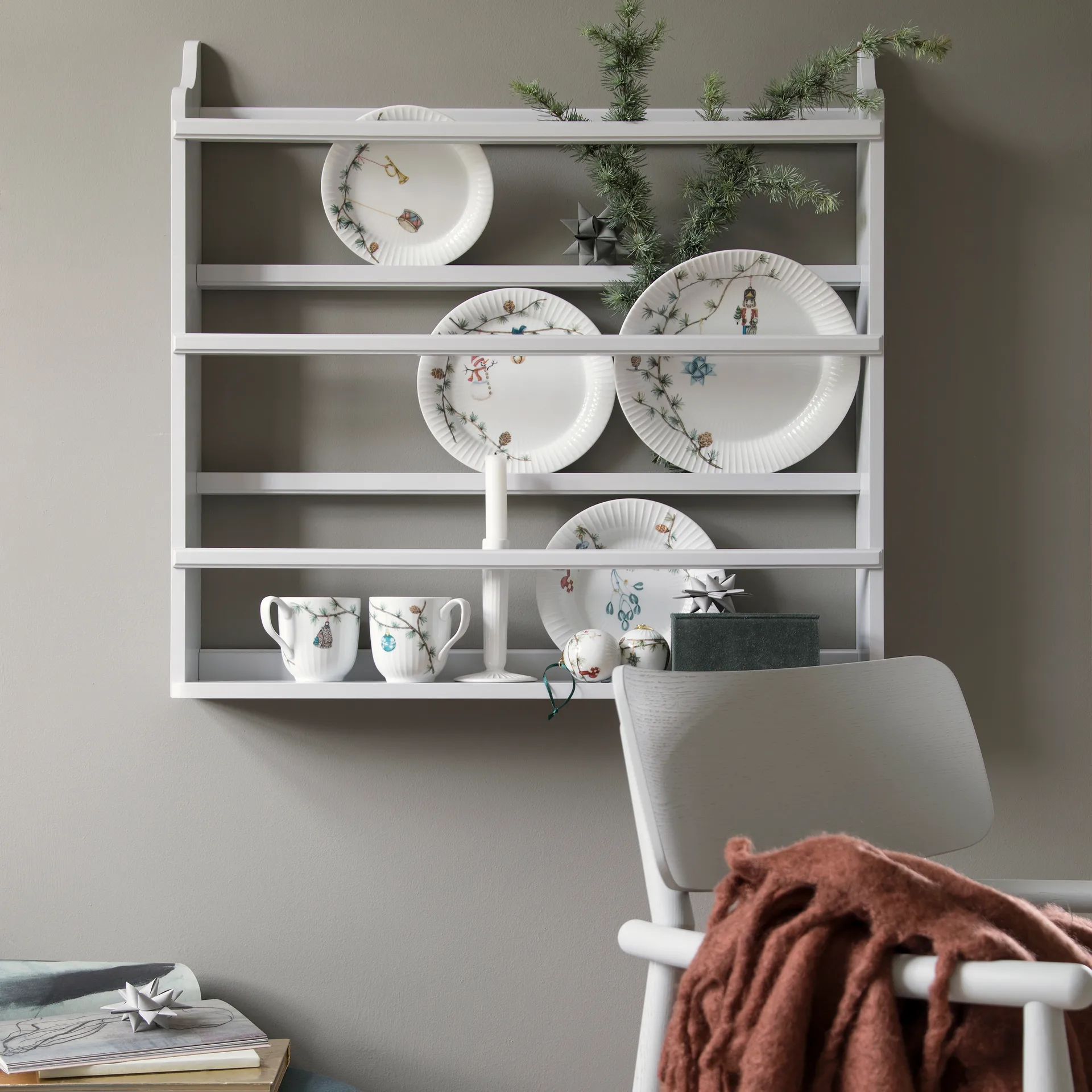 ハンマースホイ クリスマス プレート, 19 cm Kähler | ケーラー