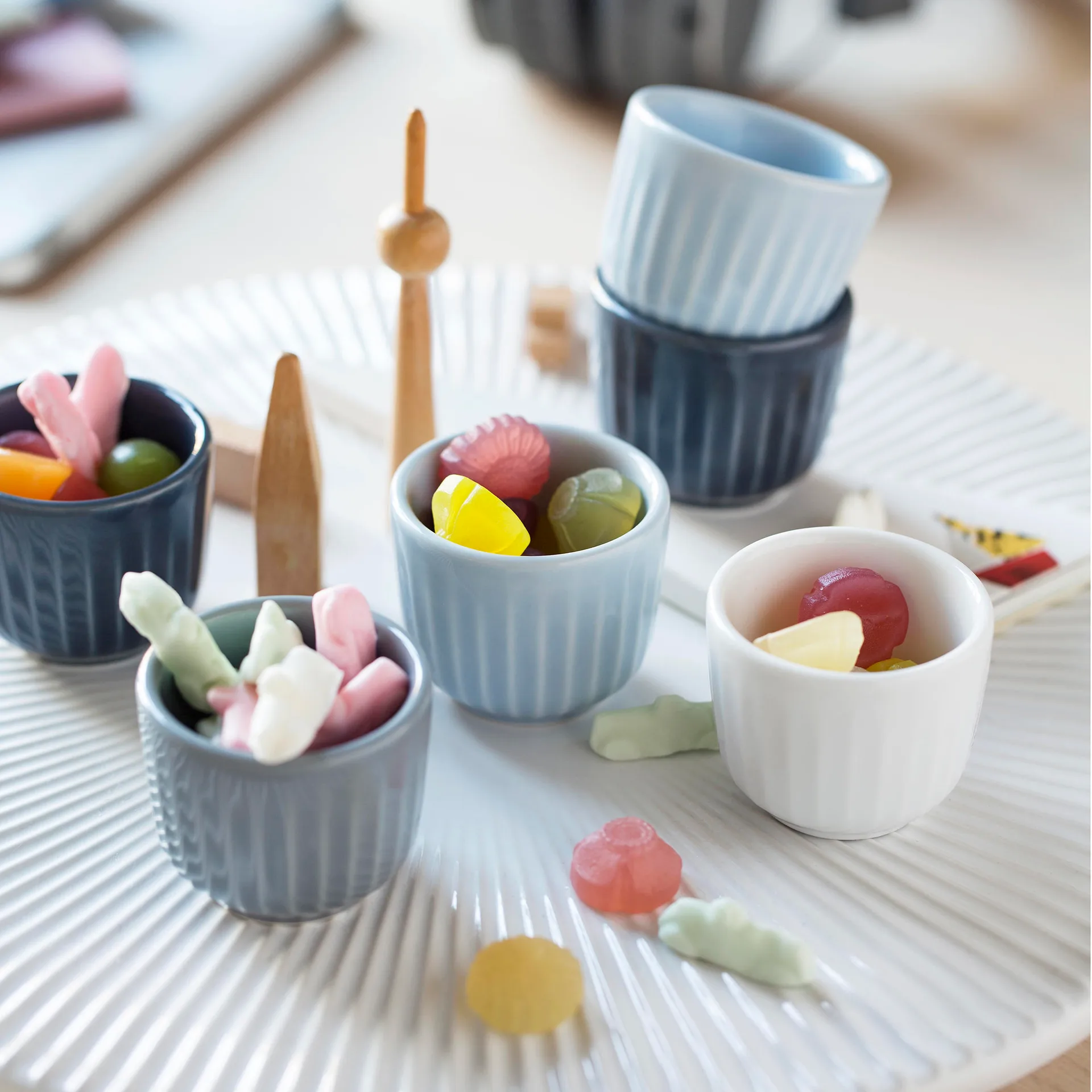 ハンマースホイ エッグカップ 2パック, white Kähler | ケーラー