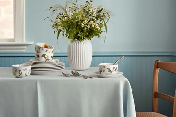 ハンマースホイ 花瓶 - ホワイト, ミディアム 21 cm - Kähler | ケーラー