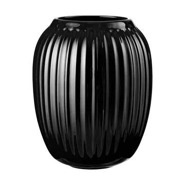 ハンマースホイ 花瓶 - ブラック, ミディアム 21 cm - Kähler | ケーラー