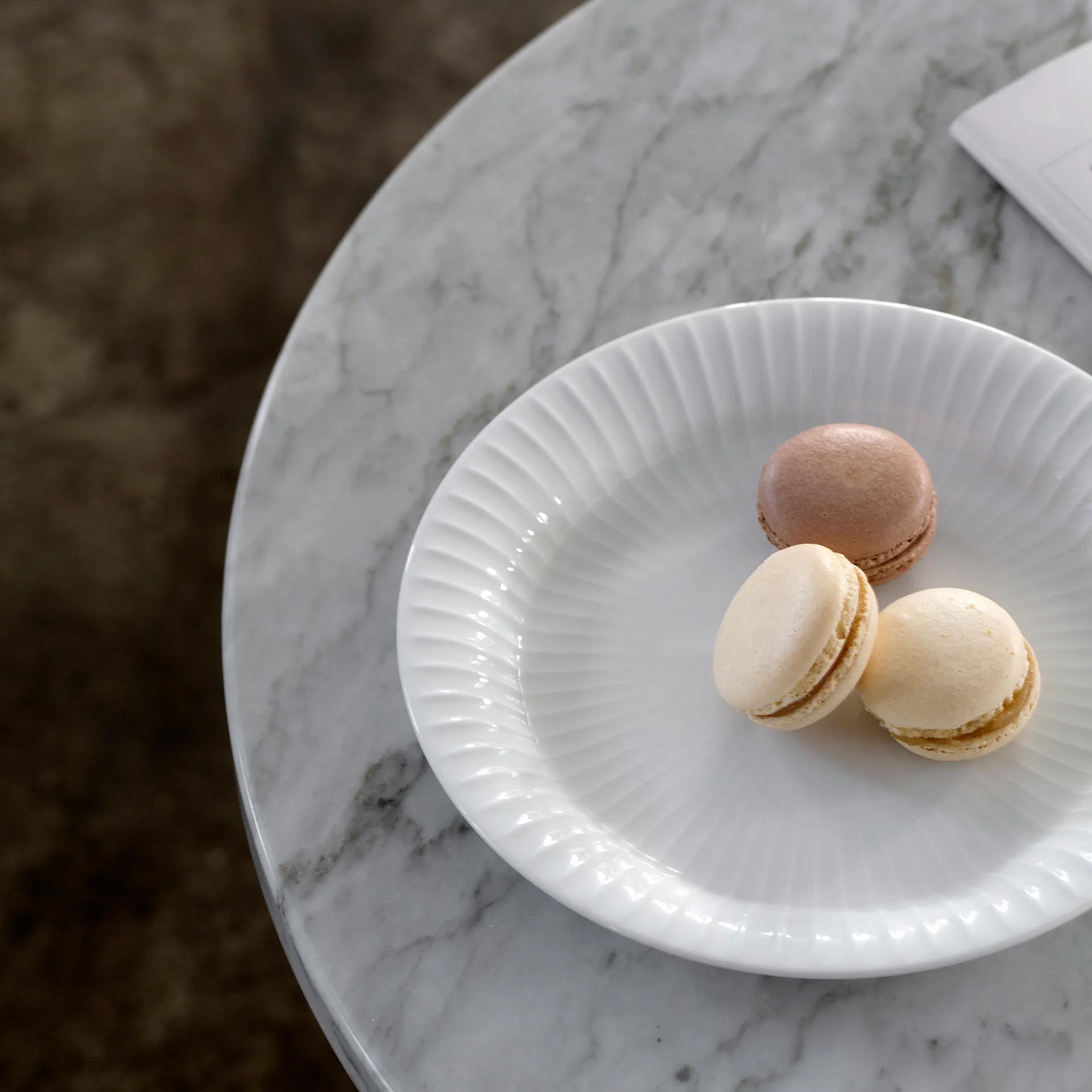 ハンマースホイ プレート ホワイト, Ø 22 cm Kähler | ケーラー