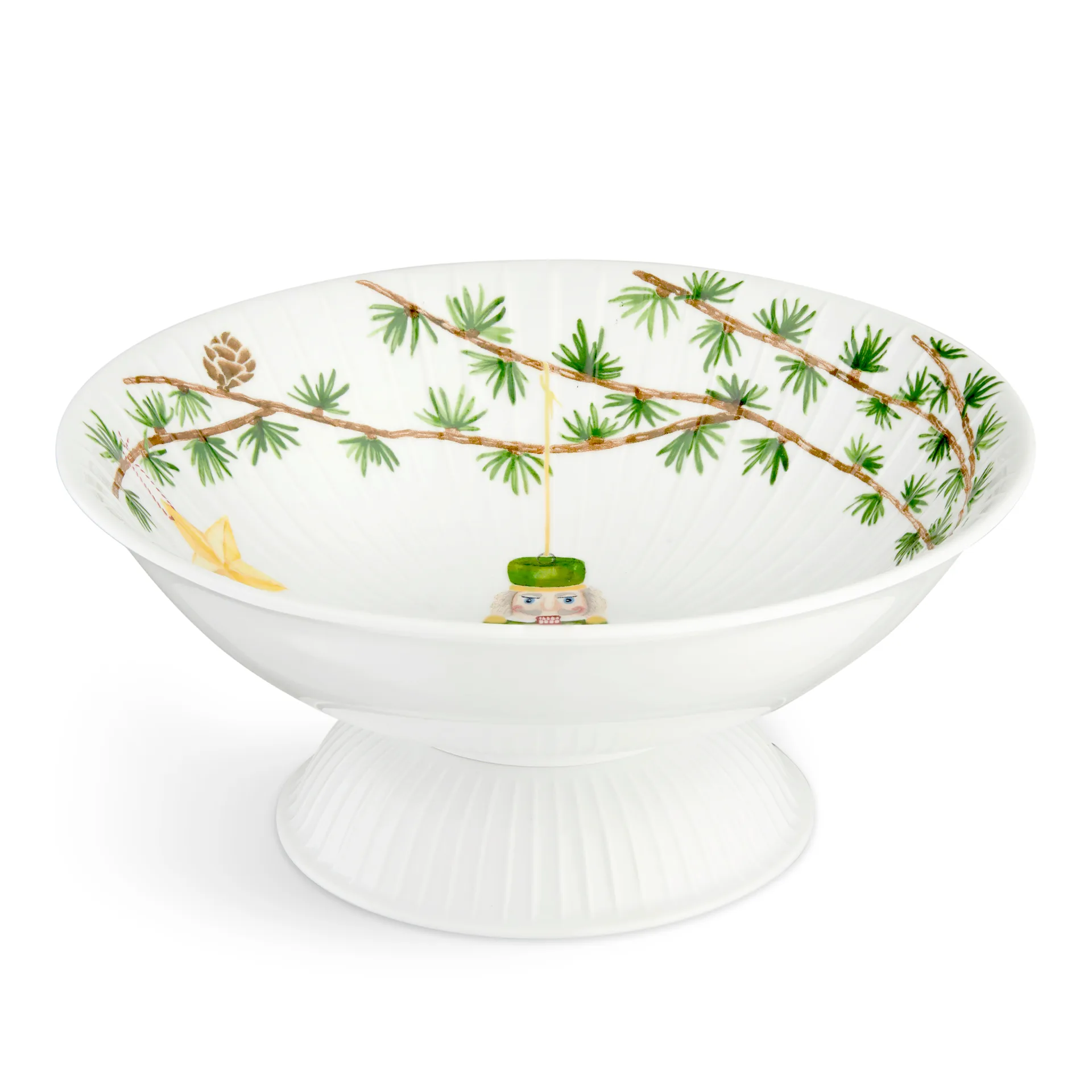 ハンマースホイ クリスマス ボウル 脚付き Ø23 cm, White Kähler | ケーラー
