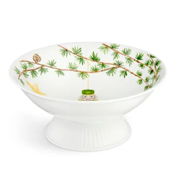 ハンマースホイ クリスマス ボウル 脚付き Ø23 cm - White - Kähler | ケーラー