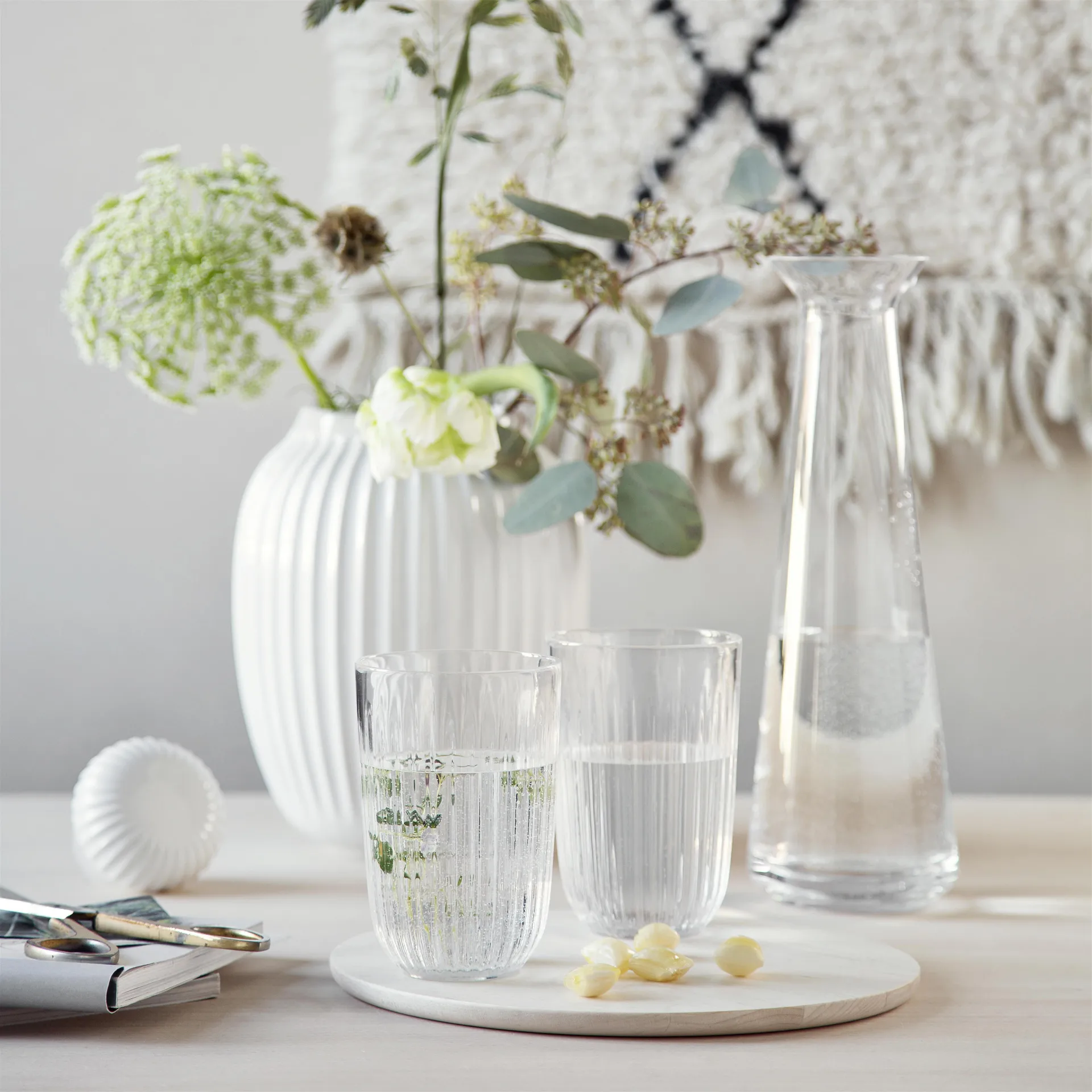 ハンマースホイ ドリンキンググラス 33 cl, 4パック, clear Kähler | ケーラー