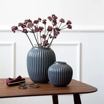 ハンマースホイ 花瓶 スモール - anthracite grey - Kähler | ケーラー