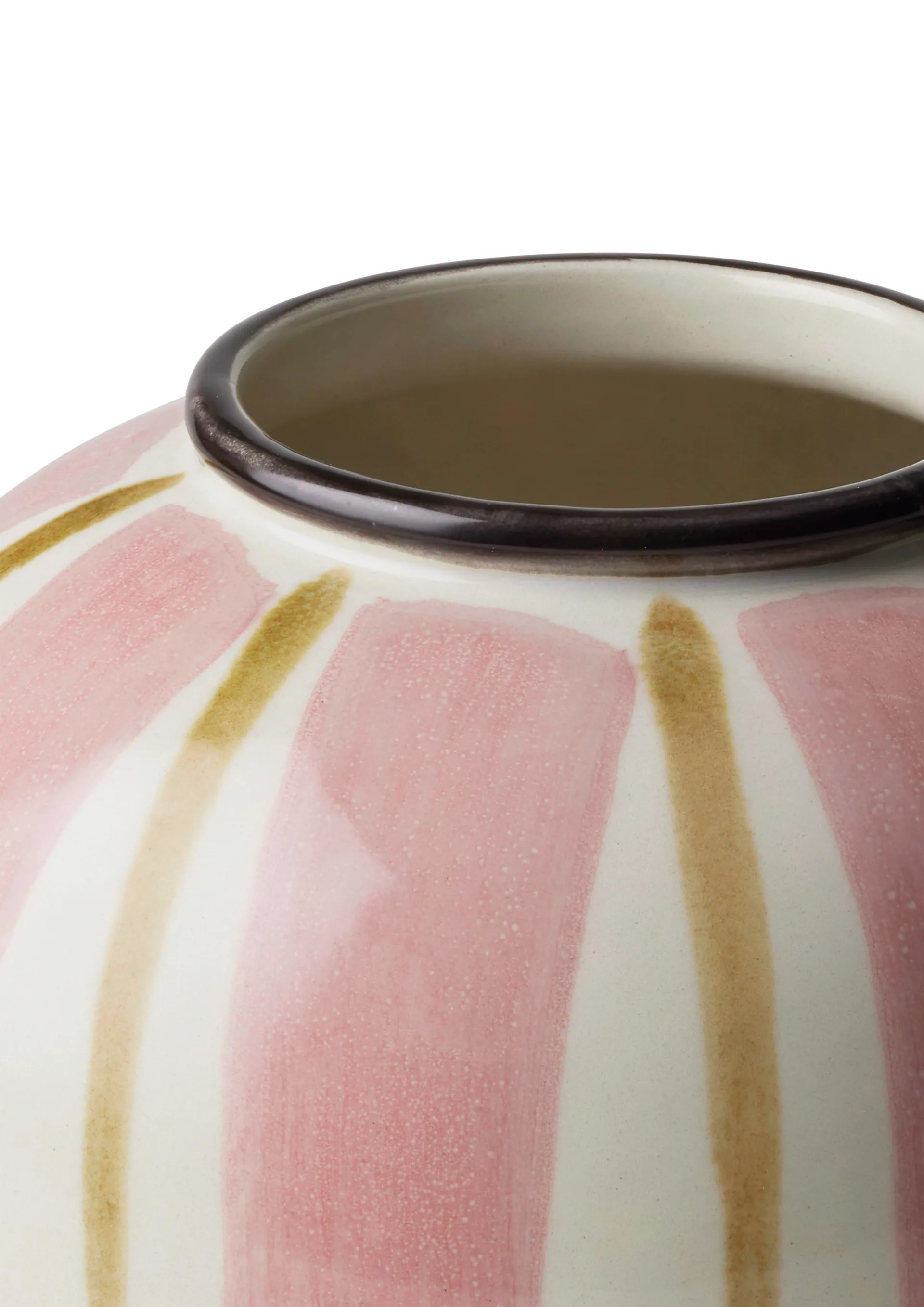 Can花瓶 花瓶 15 cm, Pink-brown Kähler | ケーラー