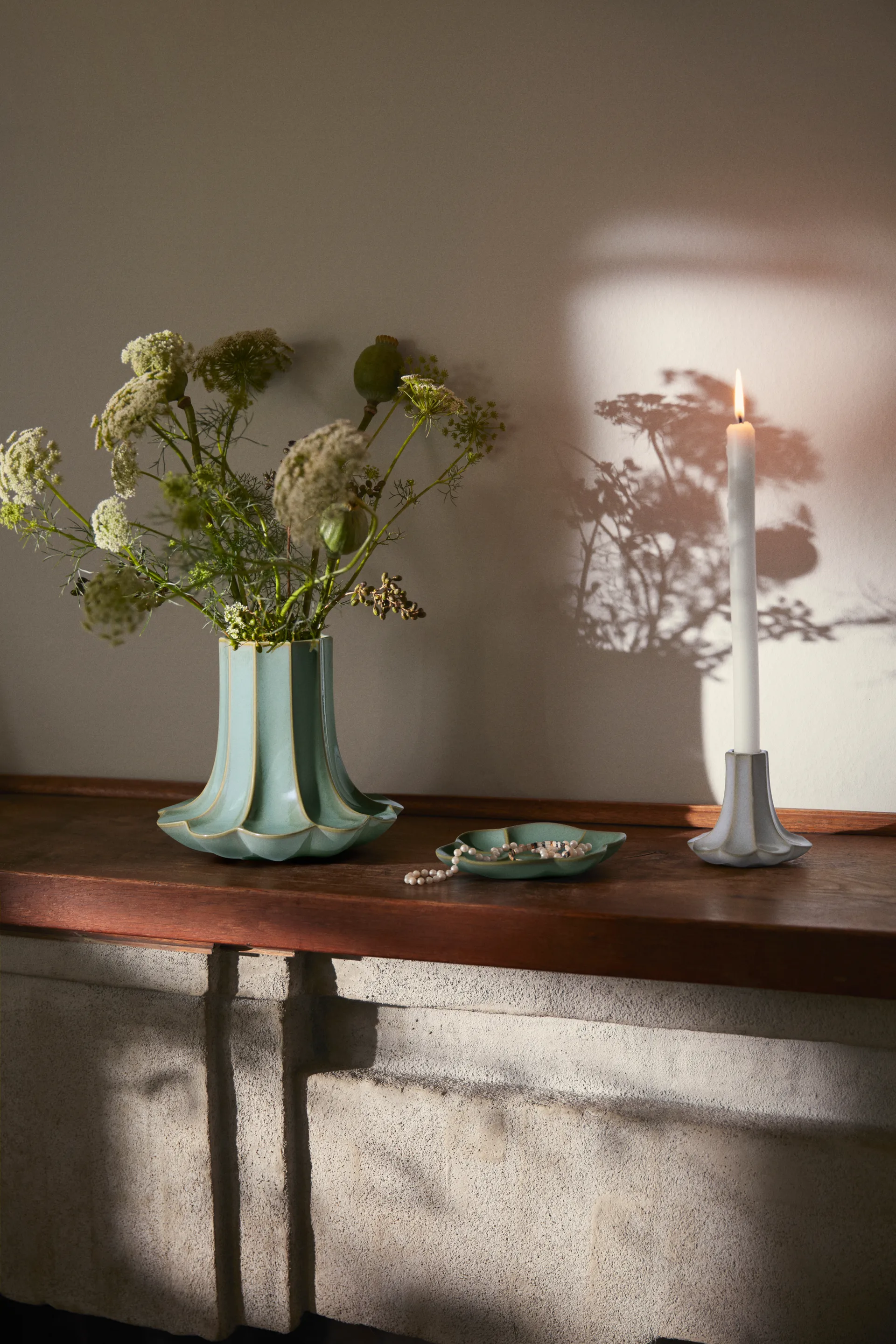 Chanterelle ボウル, Blue, Ø14.5 cm Kähler | ケーラー