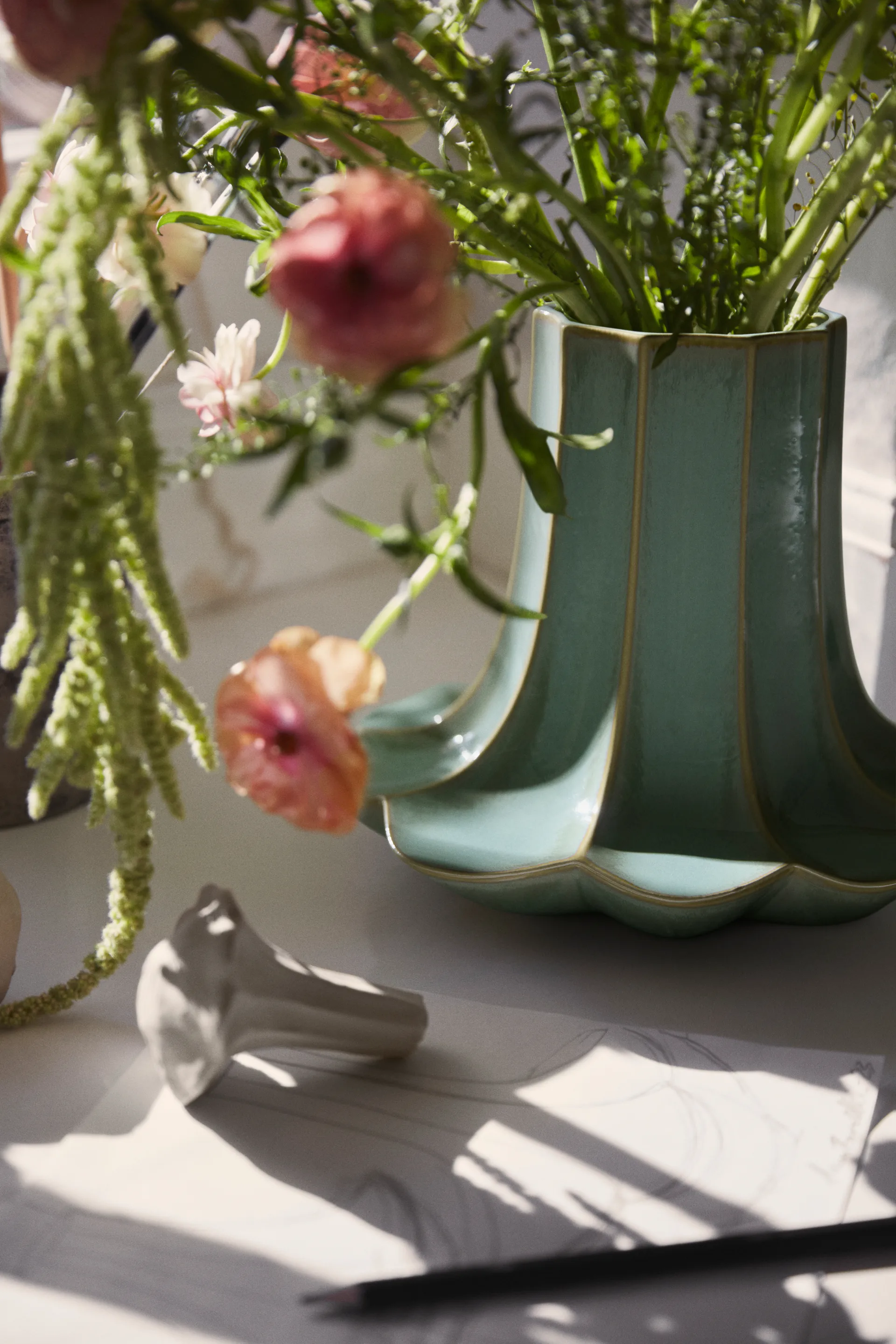 Chanterelle ベース, Green, 20.5 cm Kähler | ケーラー