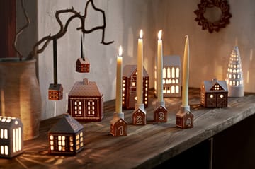 Gingerbread アドベントキャンドルスティック 4個 - Brown - Kähler | ケーラー