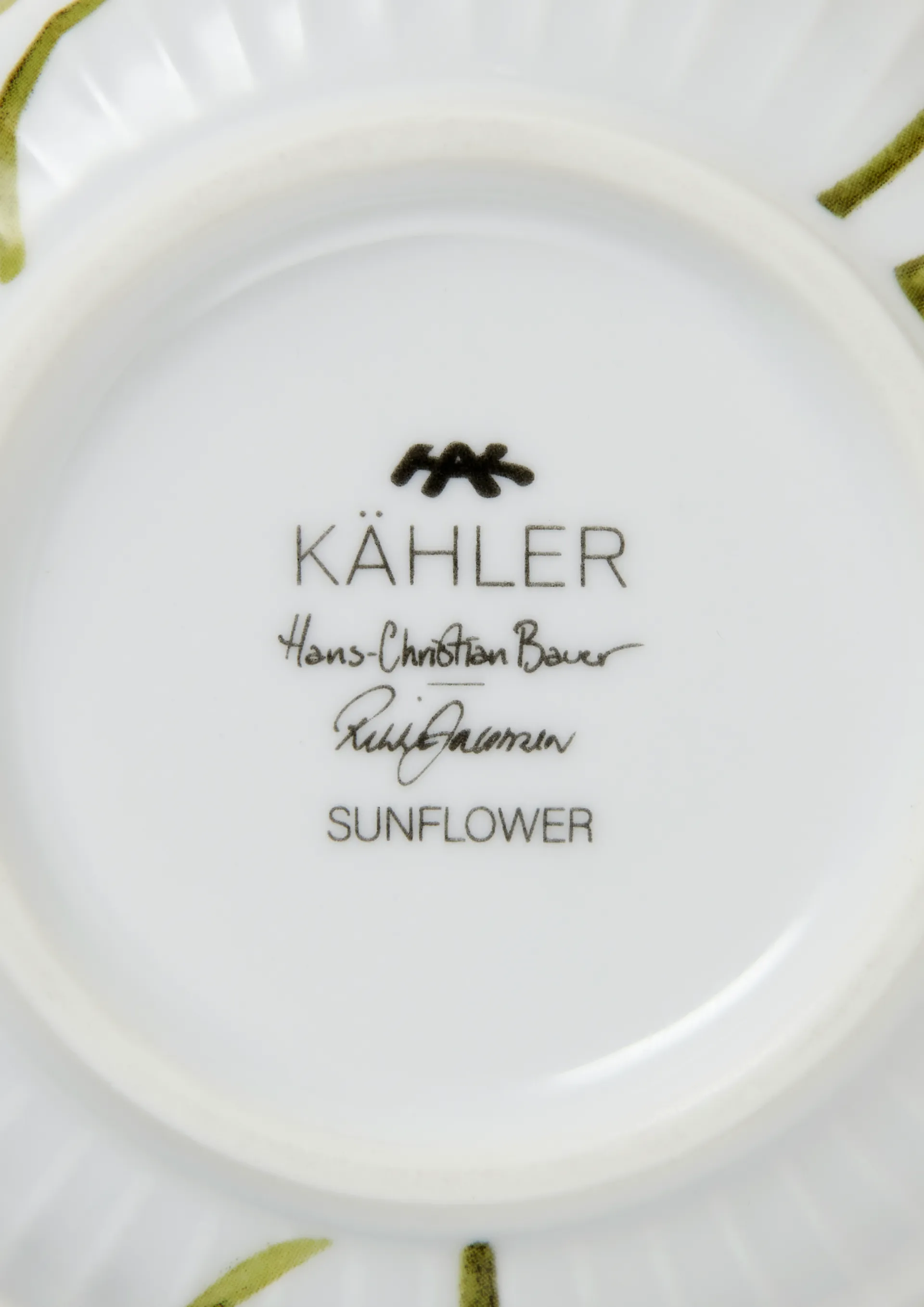 Hammershøi / ハンマースホイ サマーボウル Ø12 cm, Sunflower Kähler | ケーラー