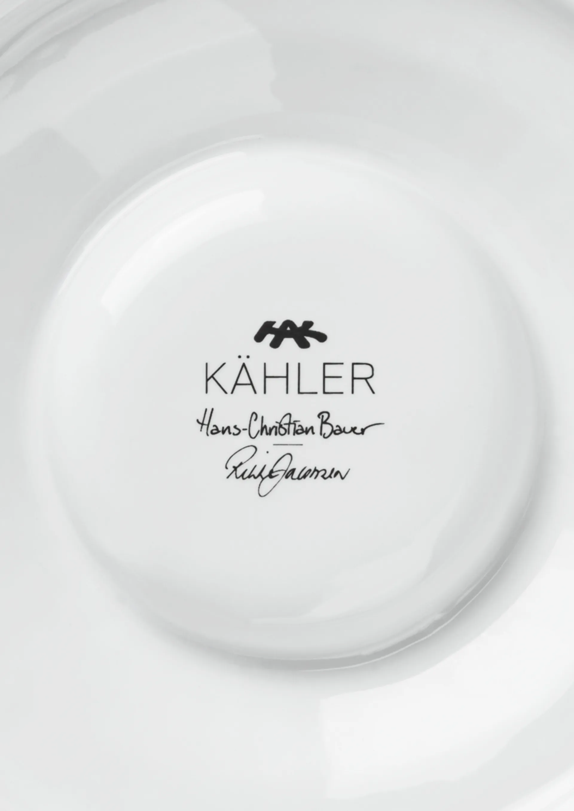 Hammershøi / ハンマースホイ クリスマス ブロックキャンドルスティック Ø13 cm, White Kähler | ケーラー