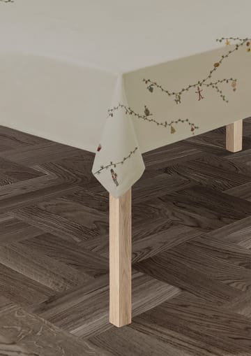 Hammershøi クリスマステーブルクロス ベージュ - 150x220 cm - Kähler | ケーラー