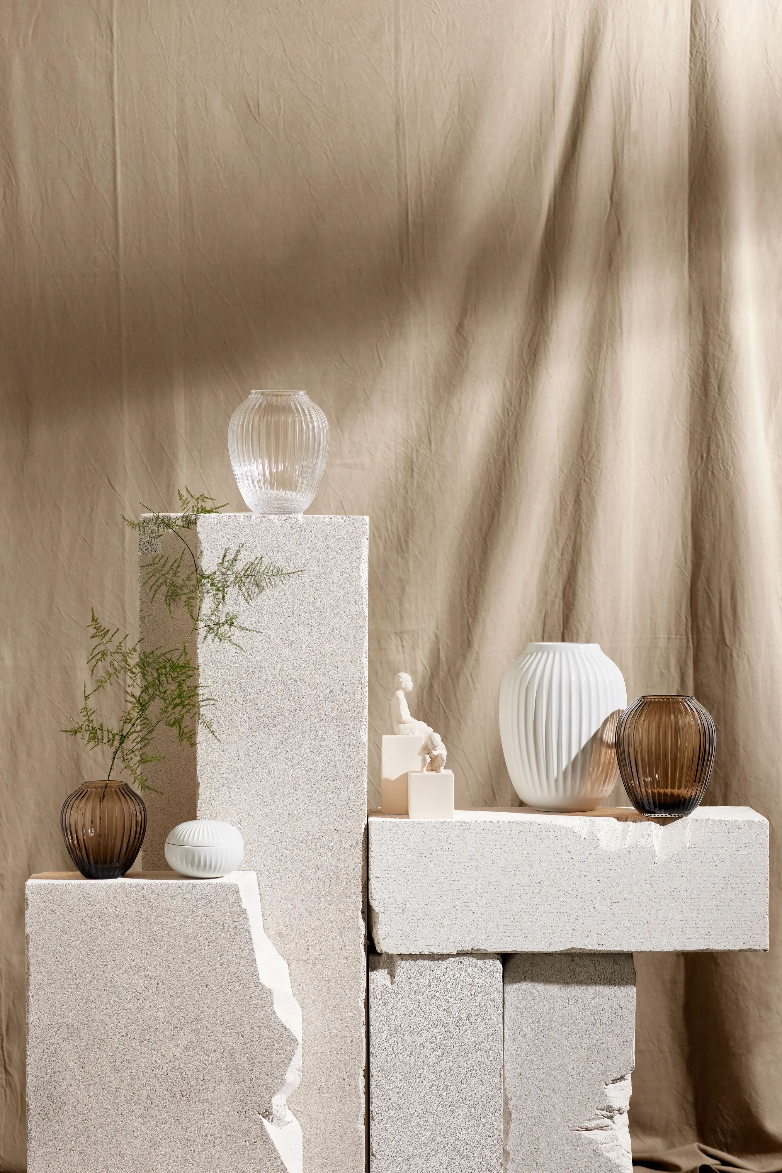 Kähler | ケーラー からのHammershøi / ハンマースホイ ガラス花瓶