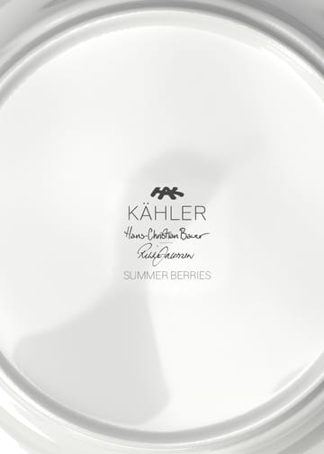 Hammershøi サマープレート Ø22 cm - Forget me not - Kähler | ケーラー
