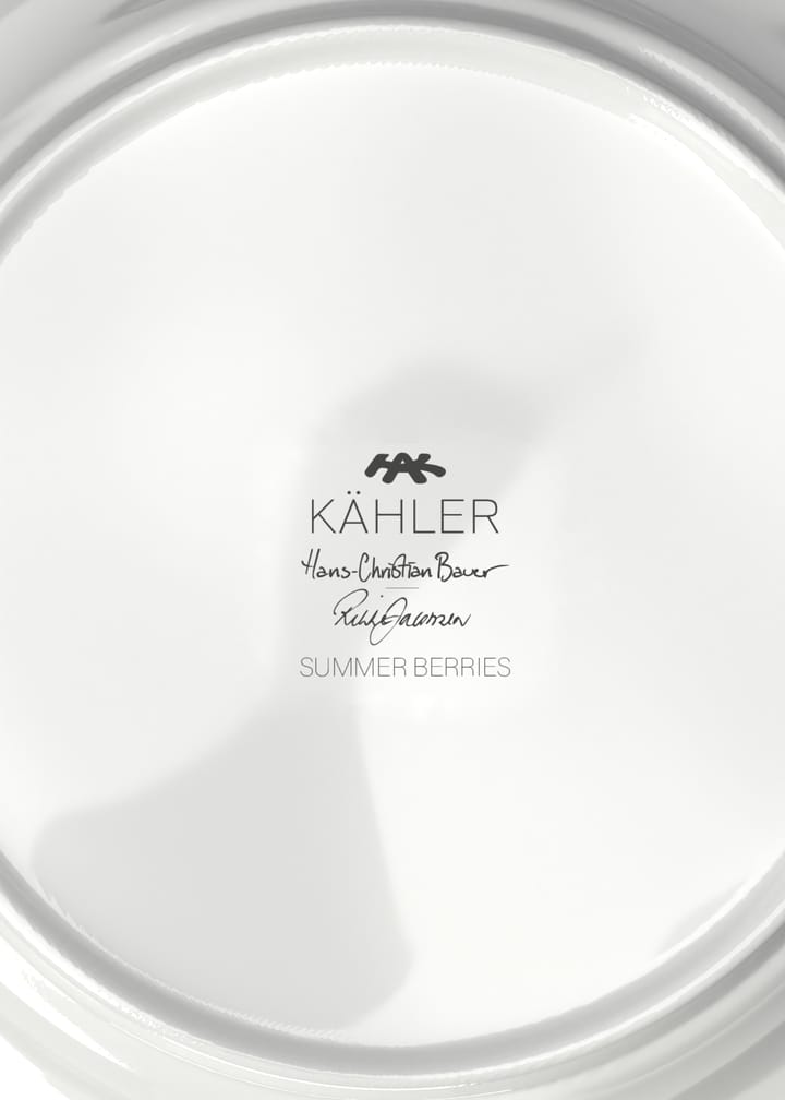 Hammershøi サマープレート Ø22 cm, Forget me not Kähler | ケーラー