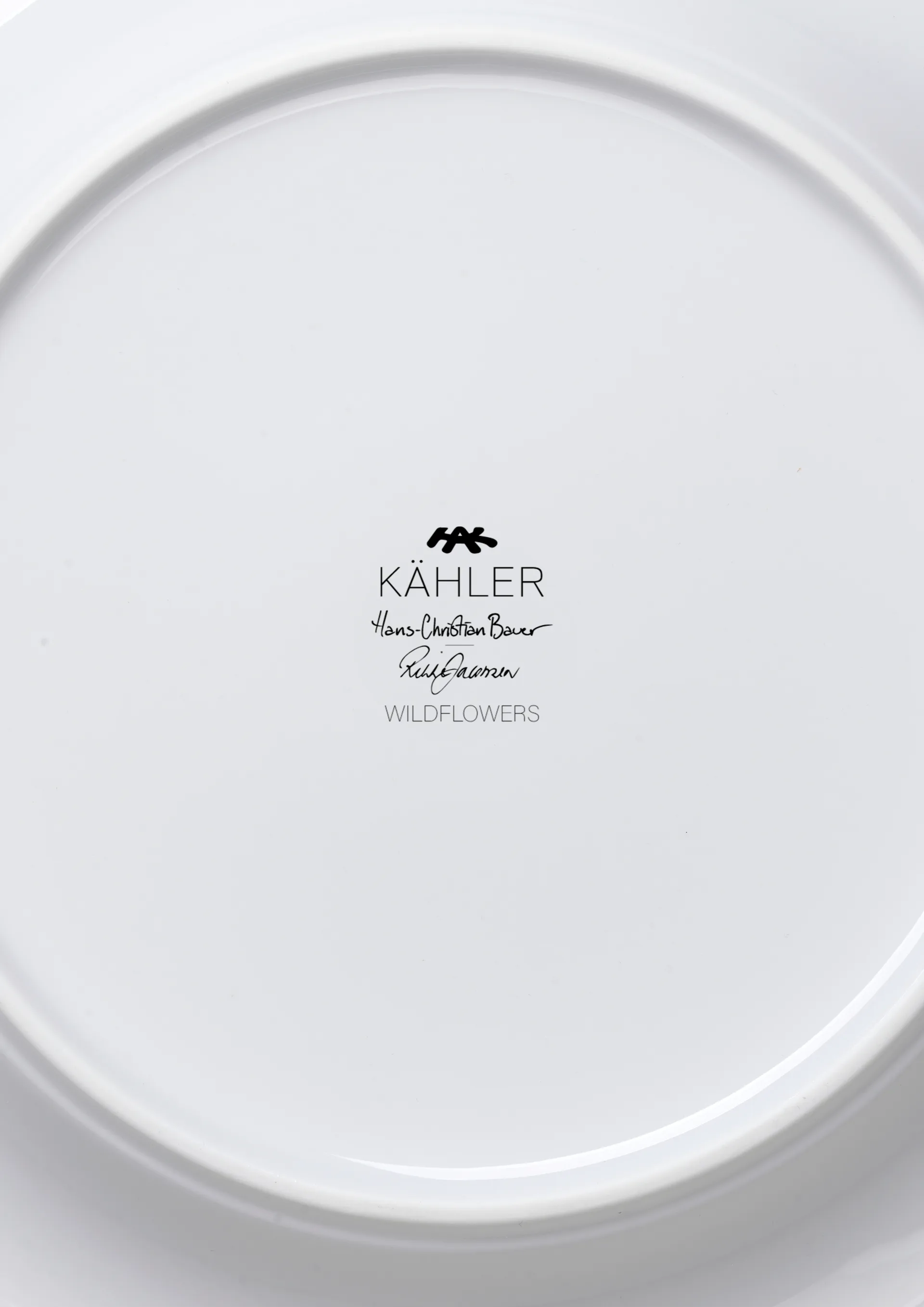 Hammershøi サマープレート Ø22 cm, Wild flowers Kähler | ケーラー