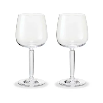 Hammershøi 白ワイングラス 35 cl 2個セット - Clear - Kähler | ケーラー