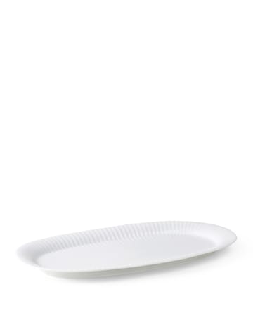 Hammershøi / ハンマースホイ サービングプレート オーバル 40x22.5 cm - White - Kähler | ケーラー