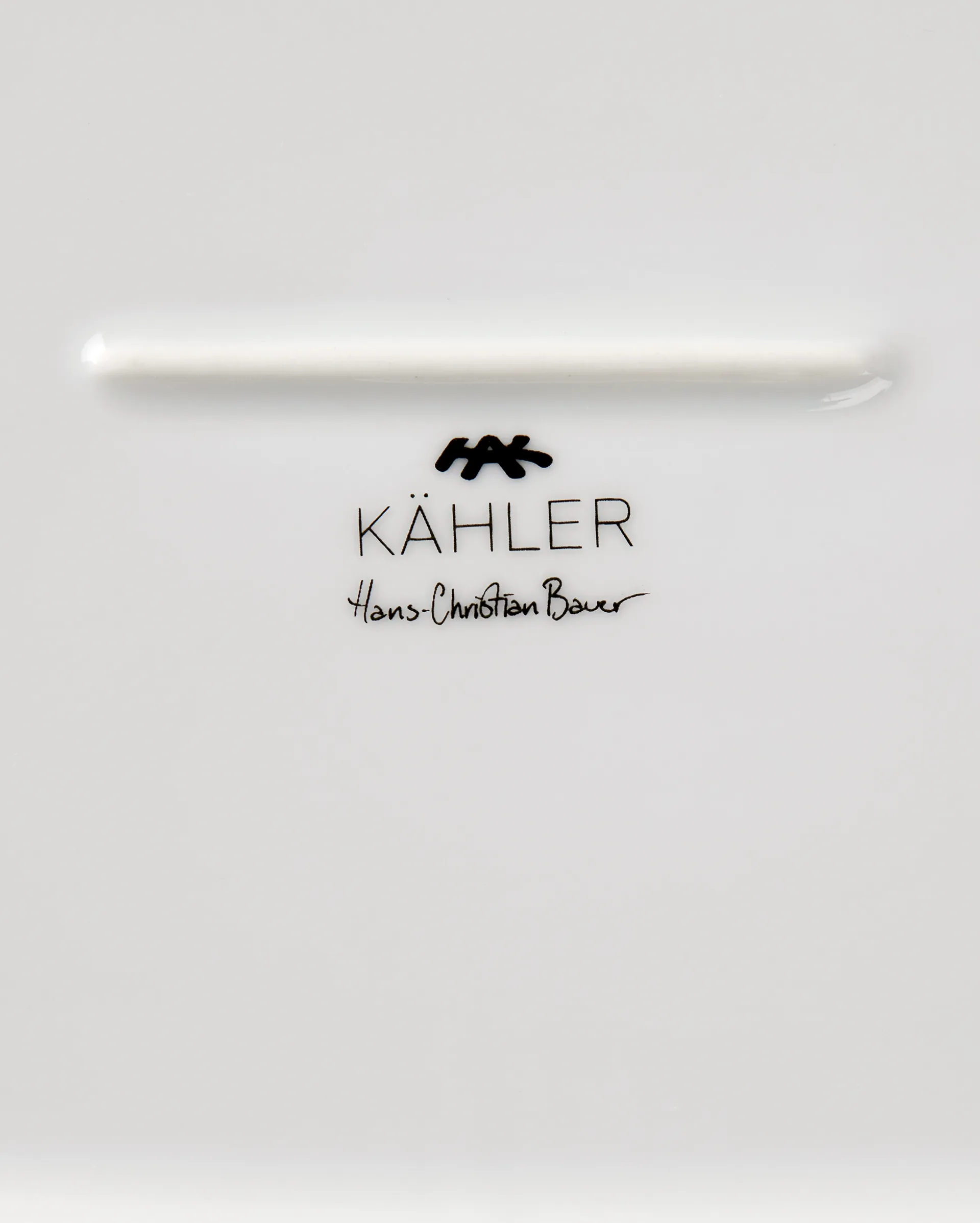 Hammershøi / ハンマースホイ サービングプレート オーバル 40x22.5 cm, White Kähler | ケーラー