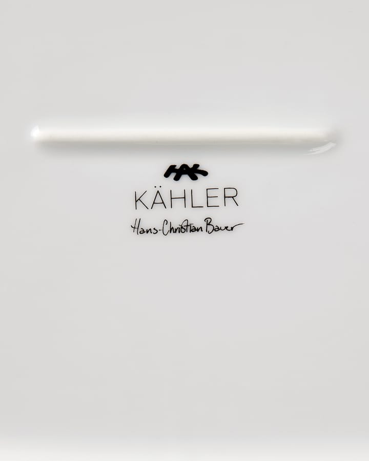 Hammershøi / ハンマースホイ サービングプレート オーバル 40x22.5 cm, White Kähler | ケーラー