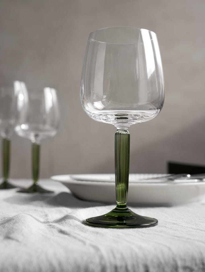 Hammershøi 赤ワイングラス 49 cl 2個セット, Clear-green Kähler | ケーラー