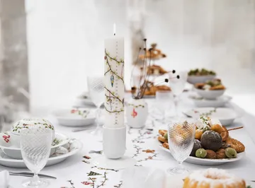 Hammershøi アドベントキャンドル 5 cm - White - Kähler | ケーラー