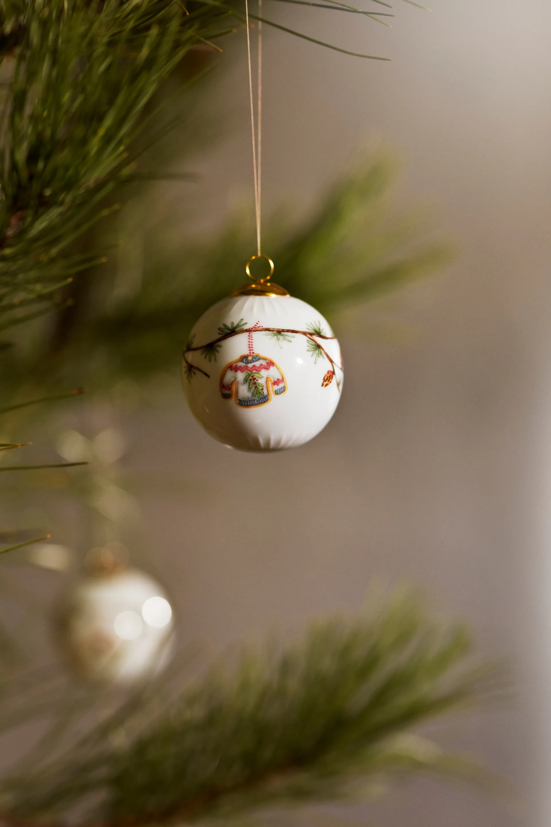 Hammershøi Christmas クリスマスオーナメント Ø6 cm, 2025 Kähler | ケーラー