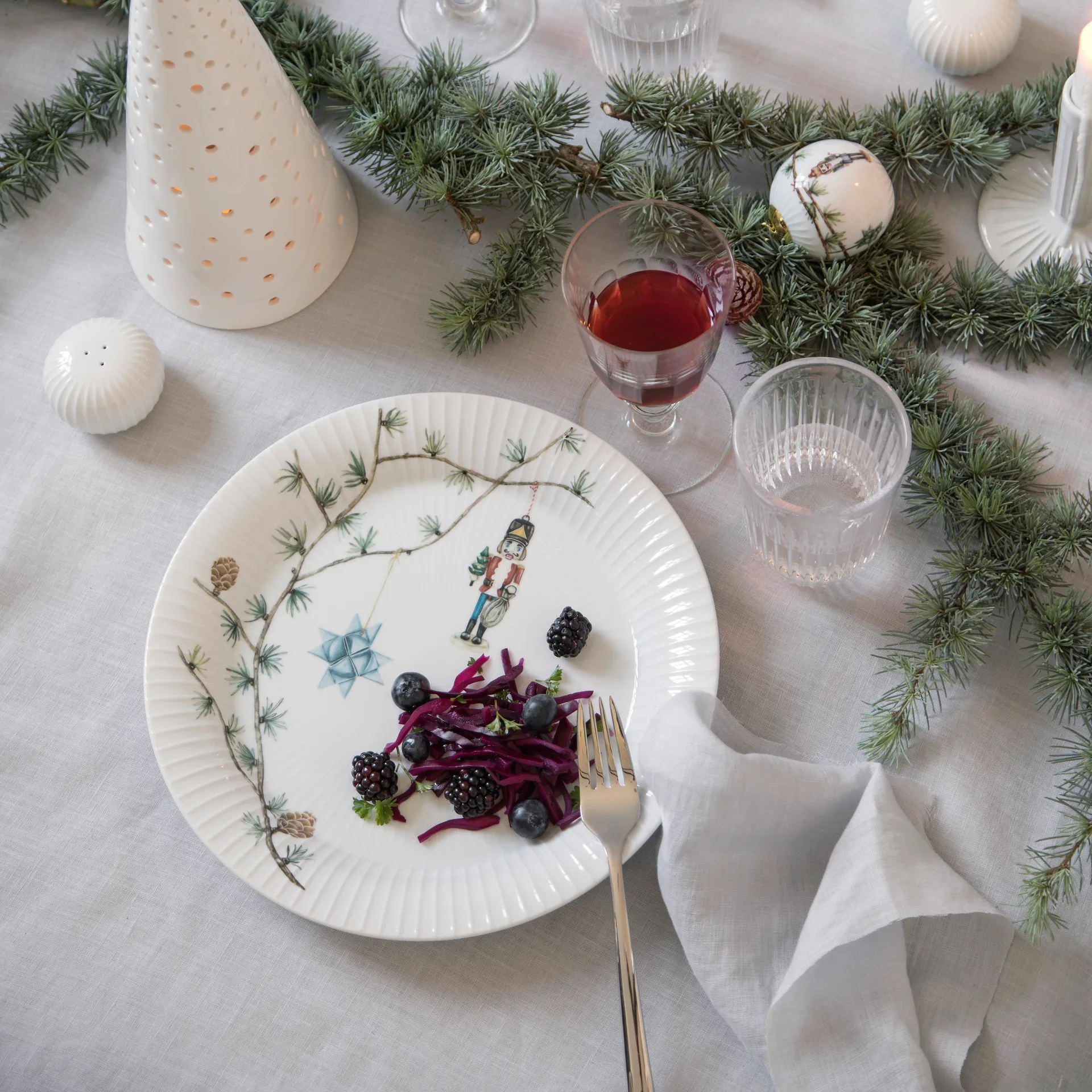 Hammershøi Christmas julservis 18 delar,  Kähler