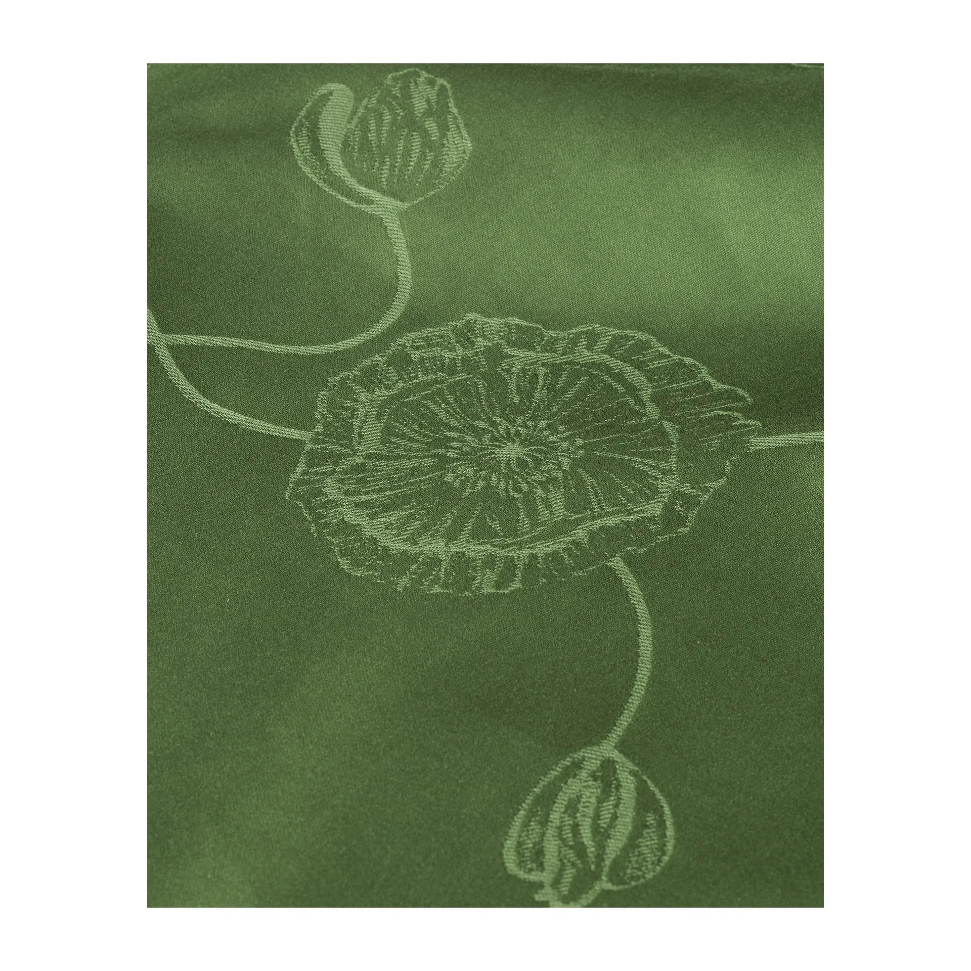 Hammershøi Poppy / ハンマースホイ ポピー  テーブルクロス グリーン, 150x200 cm Kähler | ケーラー