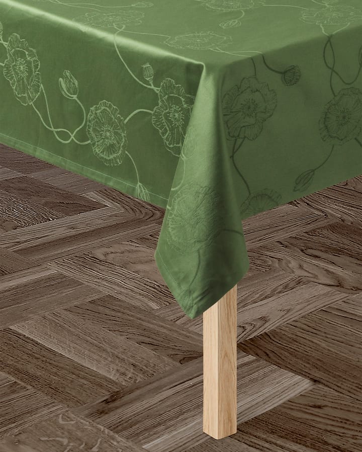 Hammershøi Poppy / ハンマースホイ ��ポピー  テーブルクロス グリーン, 150x370 cm Kähler | ケーラー