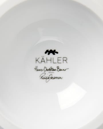 Hammershøi Poppy / ハンマースホイポピー  脚付きボウル Ø16 cm - White - Kähler | ケーラー
