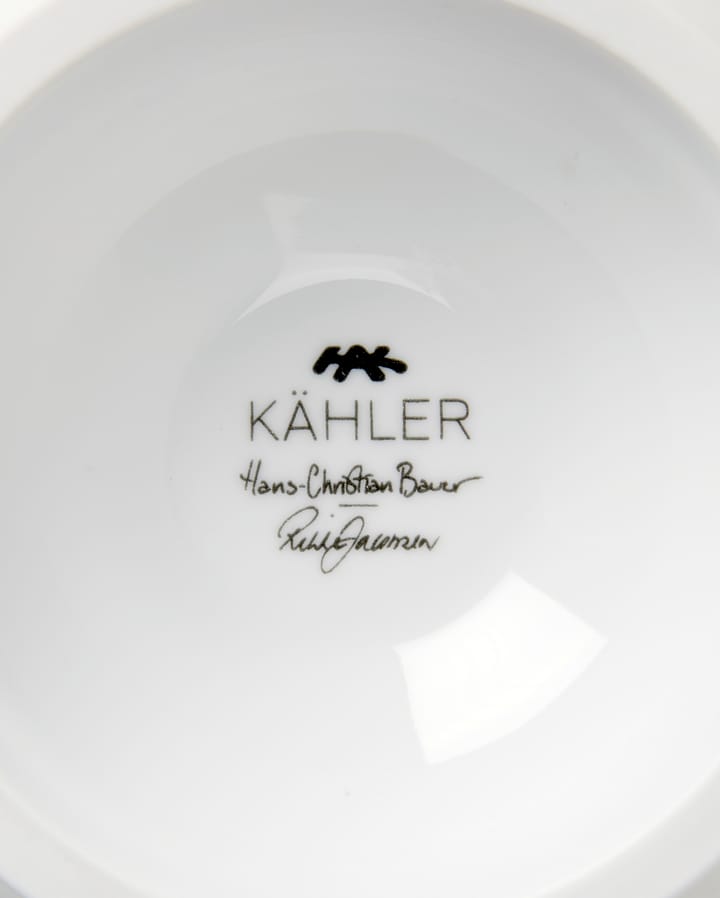 Hammershøi Poppy / ハンマースホイポピー  脚付きボウル Ø16 cm, White Kähler | ケーラー