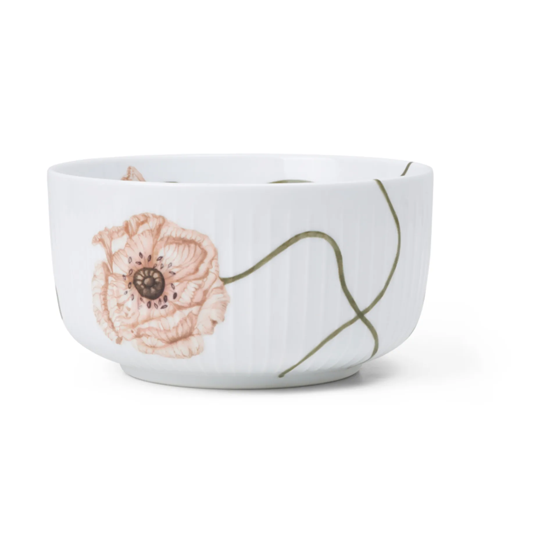 Hammershøi Poppy / ハンマースホイ ポピー  ボウル Ø17 cm, White-decor Kähler | ケーラー