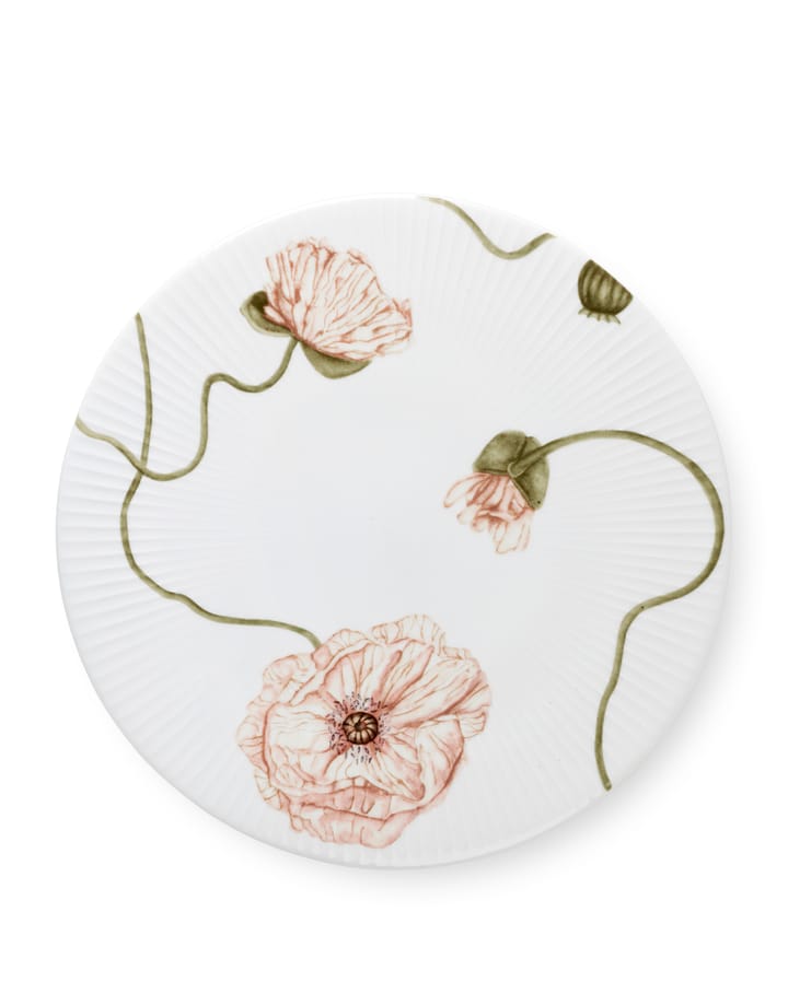 Hammershøi Poppy / ハンマースホイ ポピー ケーキプレート Ø30 cm, White Kähler | ケーラー
