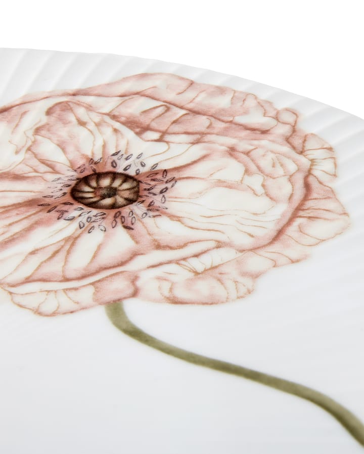 Hammershøi Poppy / ハンマースホイ ポピー ケーキプレート Ø30 cm, White Kähler | ケーラ�ー