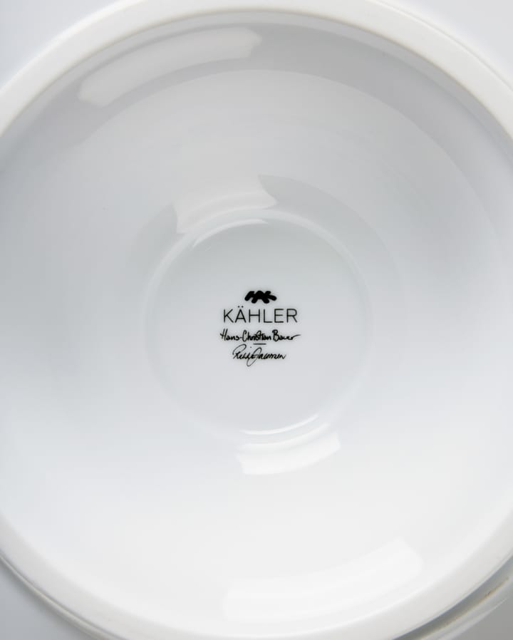 Hammershøi Poppy / ハンマースホイ ポピー ケーキプレート Ø30 cm, White Kähler | ケーラー