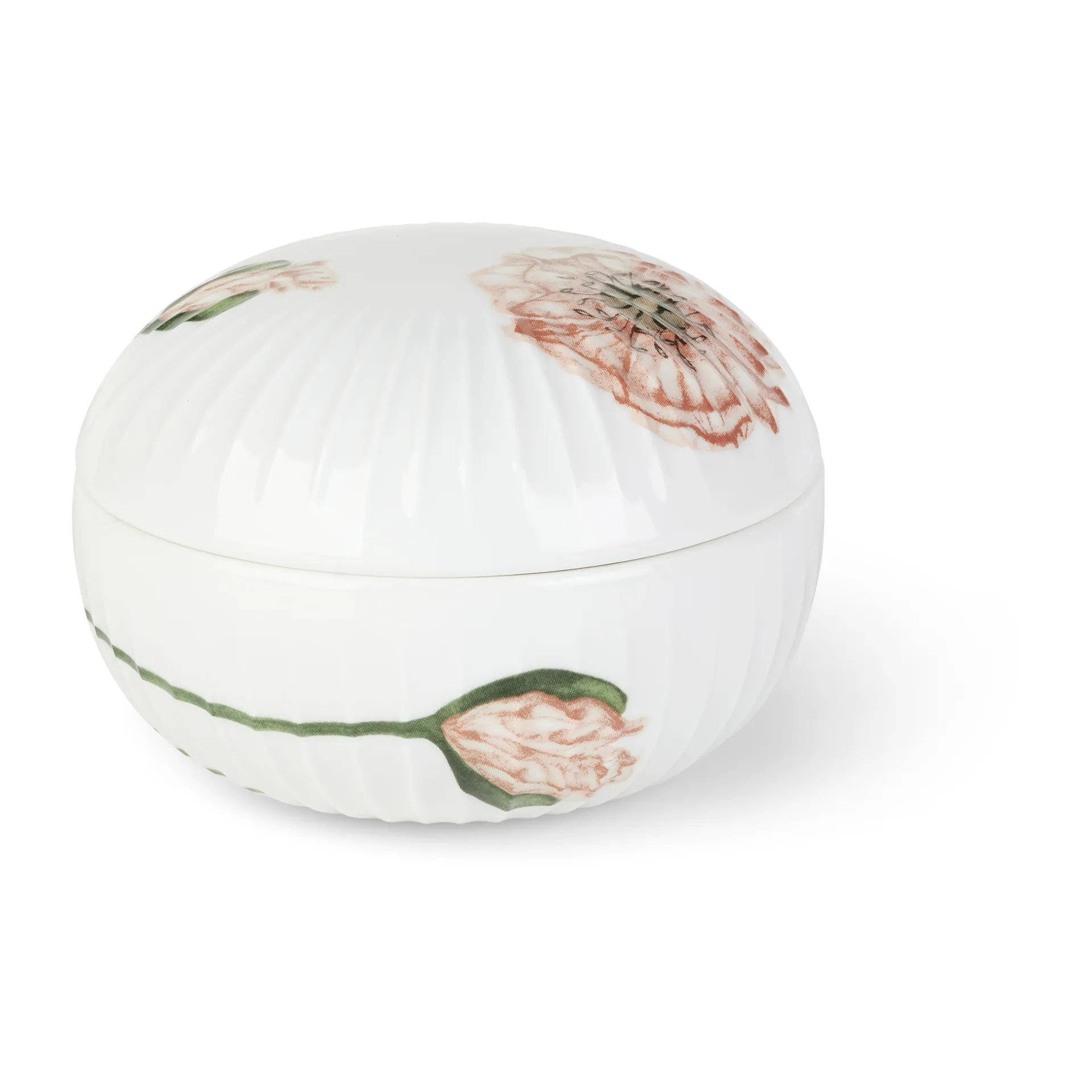 Hammershøi / ハンマースホイ Poppy box Ø12 cm, White-decor Kähler | ケーラー