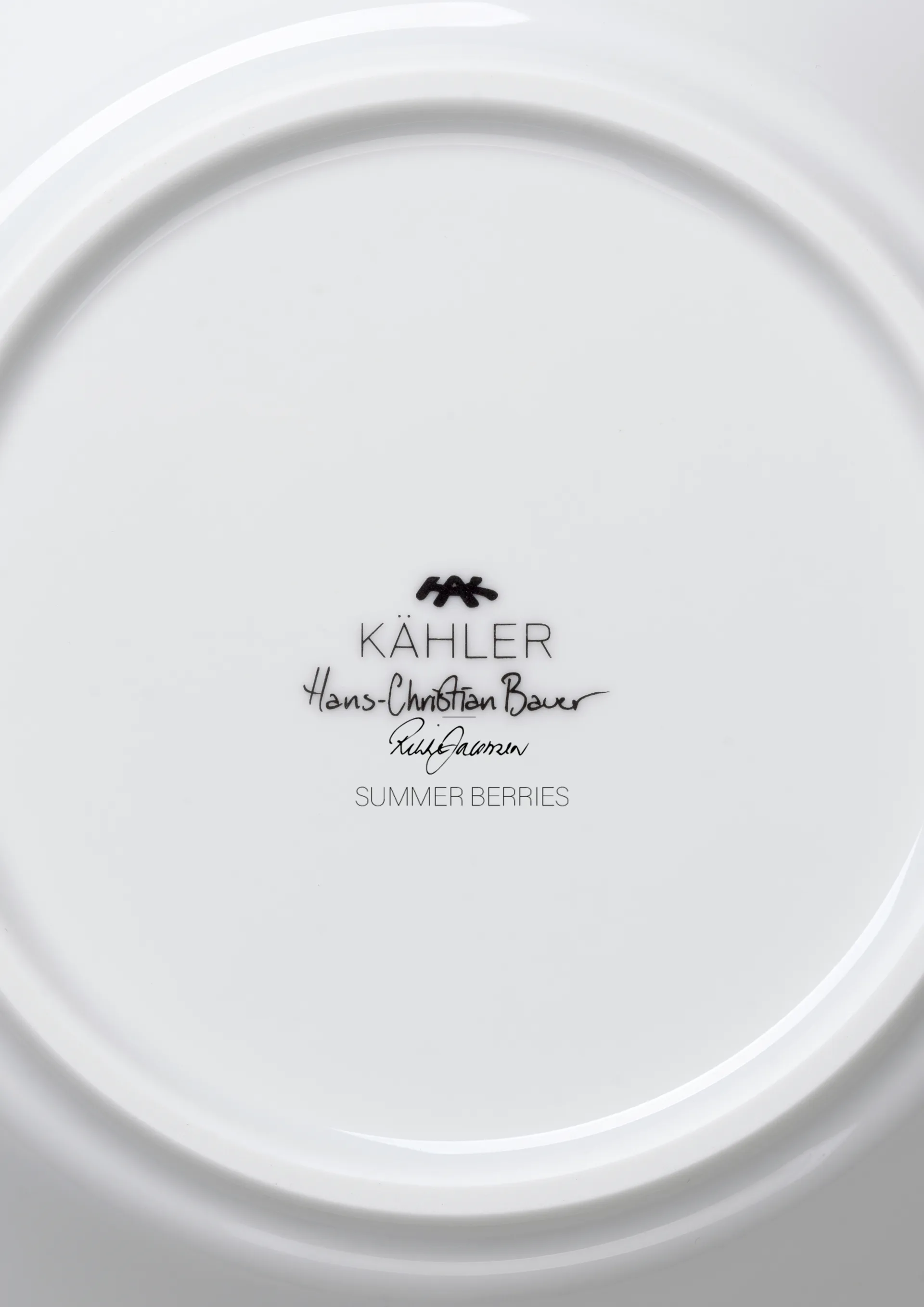 Hammershøi Summer / ハンマースホイ サマー 深皿 Ø21 cm, Summer berries Kähler | ケーラー