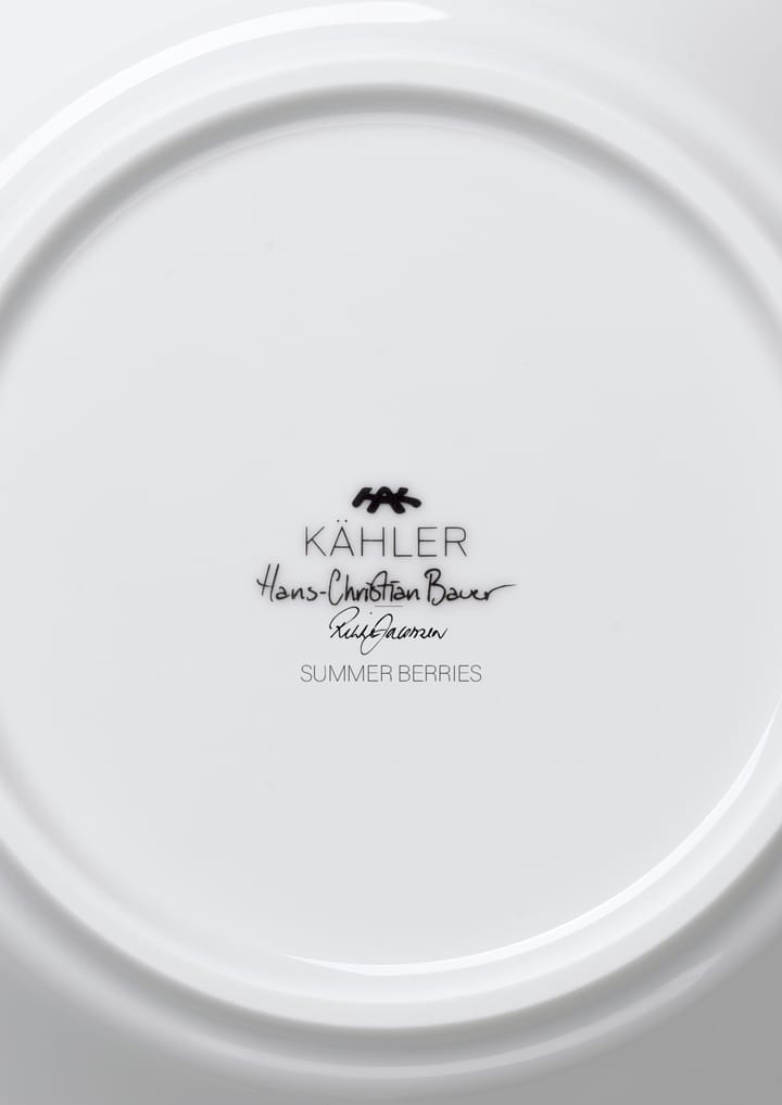 Hammershøi Summer / ハンマースホイ サマー 深皿 Ø21 cm, Summer berries Kähler | ケーラー
