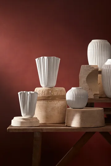 Hammershøi 花瓶 unfold - White, 16,5 cm - Kähler | ケーラー