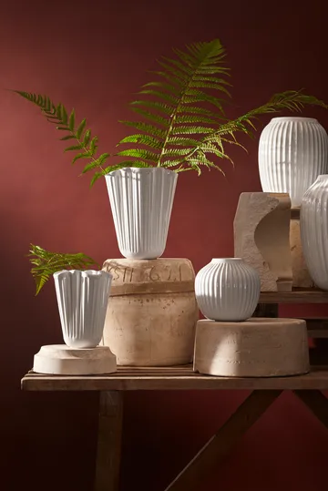 Hammershøi 花瓶 unfold - White, 20,5 cm - Kähler | ケーラー