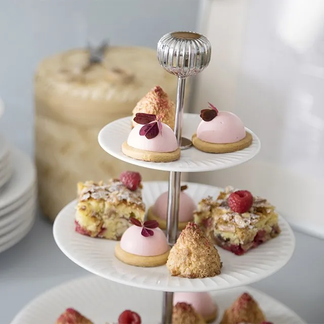 Hammershøi ティアーケーキスタンド, white Kähler | ケーラー