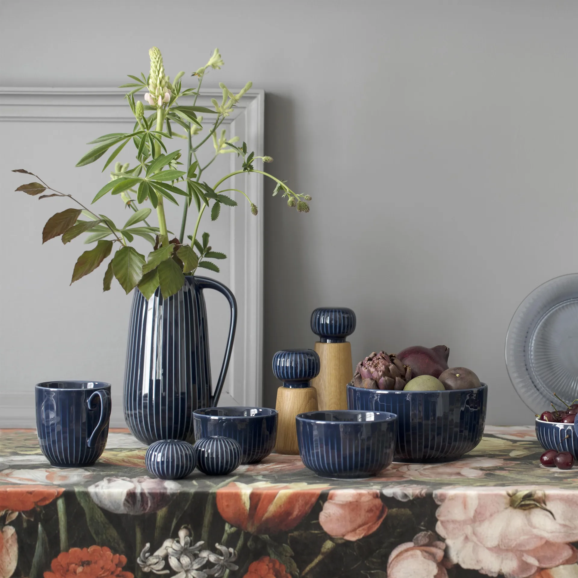 ハンマースホイ スパイスミル ラージ, indigo Kähler | ケーラー